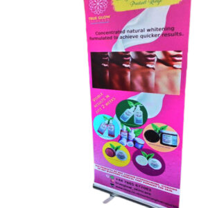 Deluxe Roll Up Banner Stand | Retail Signage| Banner with Carrier Bag(80X200cm)