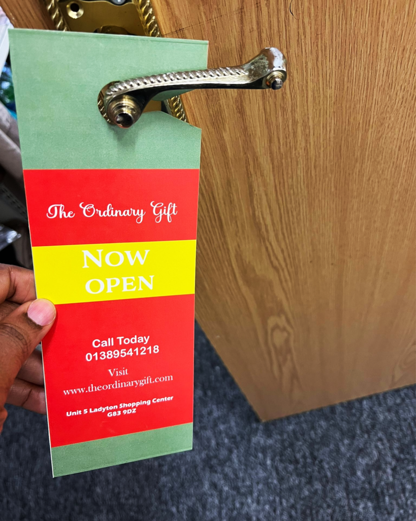 Personalised Door Hangers The Ordinary Gift The Ordinary Gift