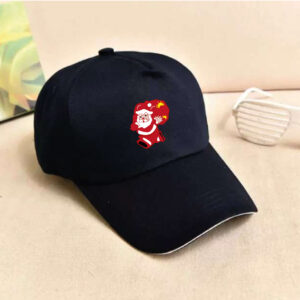 SANTA CLAUS BASEBALL HAT | Polyester Baseball Cap | Unisex Adjustable Cap