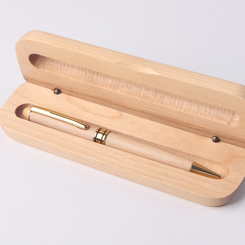 Home & Living Wooden Pen Gift Set w/ Case Personalized Office Office ...