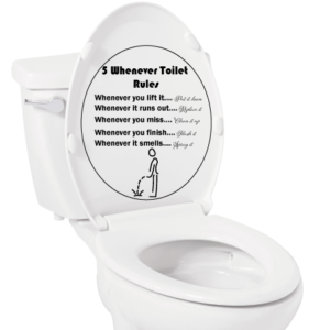 Toilet Stickers - The Ordinary Gift The Ordinary